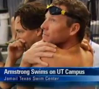 Lance Armstrong withdraws from Masters Swimming event