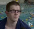 Legally blind and deaf swimmer providing inspiration at Norwin High School
