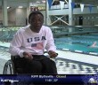 Blind swimmer sees no obstacles