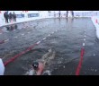 2150m ice swim in arctic Murmansk