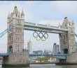 Giant Olympic rings unveiled on London’s Tower Bridge