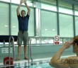 Swim drills for the correct body alignment