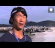 Korean wind surfer hospitalized after swimming in Rio water