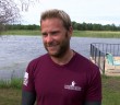 Navy vet about halfway through swim of the Mississippi