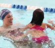 Olympian Franklin promotes swim lessons in Arizona