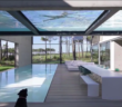 One is never enough! House has floating swimming pool so you can swim above your OTHER pool