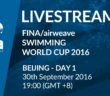 LIVE | Day 1 – FINA/airweave Swimming World Cup 2016 #4 Beijing