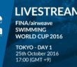 LIVE | Day 1 – FINA/airweave Swimming World Cup 2016 #8 Tokyo