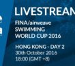 LIVE | Day 2 – FINA/airweave Swimming World Cup 2016 #9 Hong Kong