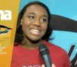 Simone Manuel interview at the FINA World Junior Swimming Championships