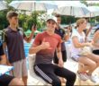 Swim Clinic with Cate and Bronte Campbell (World Cup – Singapore) | Michael Andrew