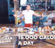 A diet of 15.000 calories a day | Strongman Swimming Bonus