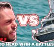Head to head with a battleship. | The Great British Swim: E5