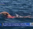 Bay Area Teen Completes Historic Marathon Swimming Triple Crown