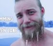 Ice Swimming And Beard Icicles