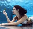 Real-Life Mermaid in Mirror-Like Pool | Stella the Siren