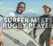 Pro Surfer Takes a Rugby Player For A Surf Session | w/ Siya Kolisi & Jordy Smith
