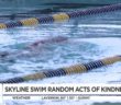 High 5: Skyline High Swimmers Doing Good Deeds To Raise Funds For Swim Team