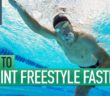 How To Sprint Freestyle Faster | Front Crawl Swimming Speed Tips | Global Triathlon Network