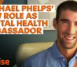 Michael Phelps’ new role as mental health ambassador | Sunrise