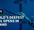 Worldâ€™s deepest diving pool opens in Poland