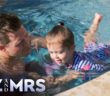 Olympic champion Ryan Lochte teaches Monroe how to swim: Miz & Mrs., Dec. 17, 2020