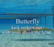 Butterfly Kick Underwater With Arms Above the Head |  Analysis Swim