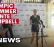 Swimmer Bronte Campbell’s Media Conference With Swimming Australia President Kieren Perkins