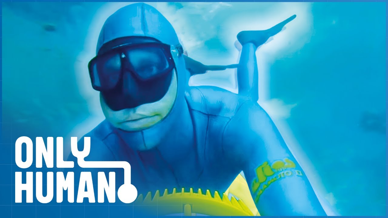 Swimming 250 Feet Underwater |The Man Who Doesnâ€™t Breathe S1E1| Only Human