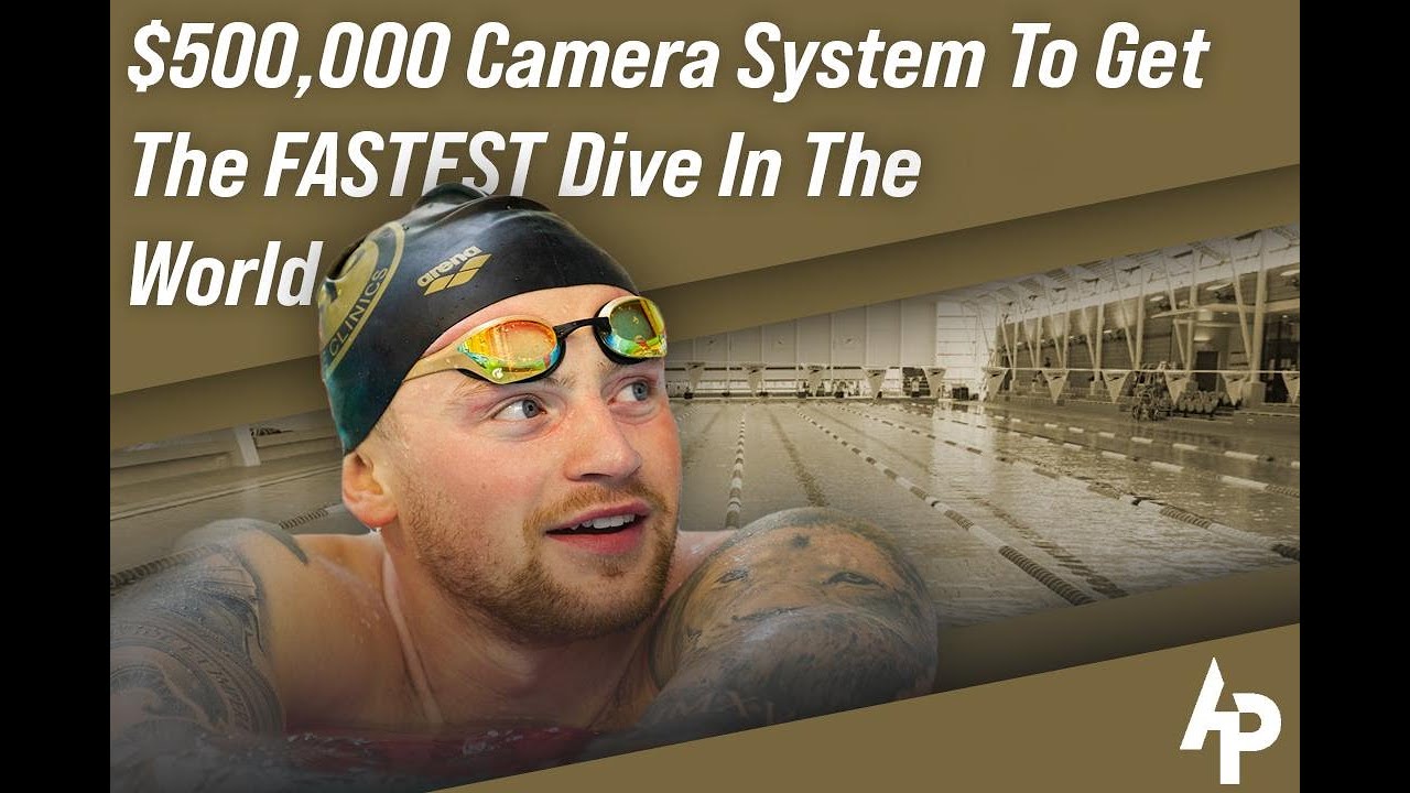 $500,000 Camera System To Get the Fastest Dive in the World | Adam Peaty Vlogs