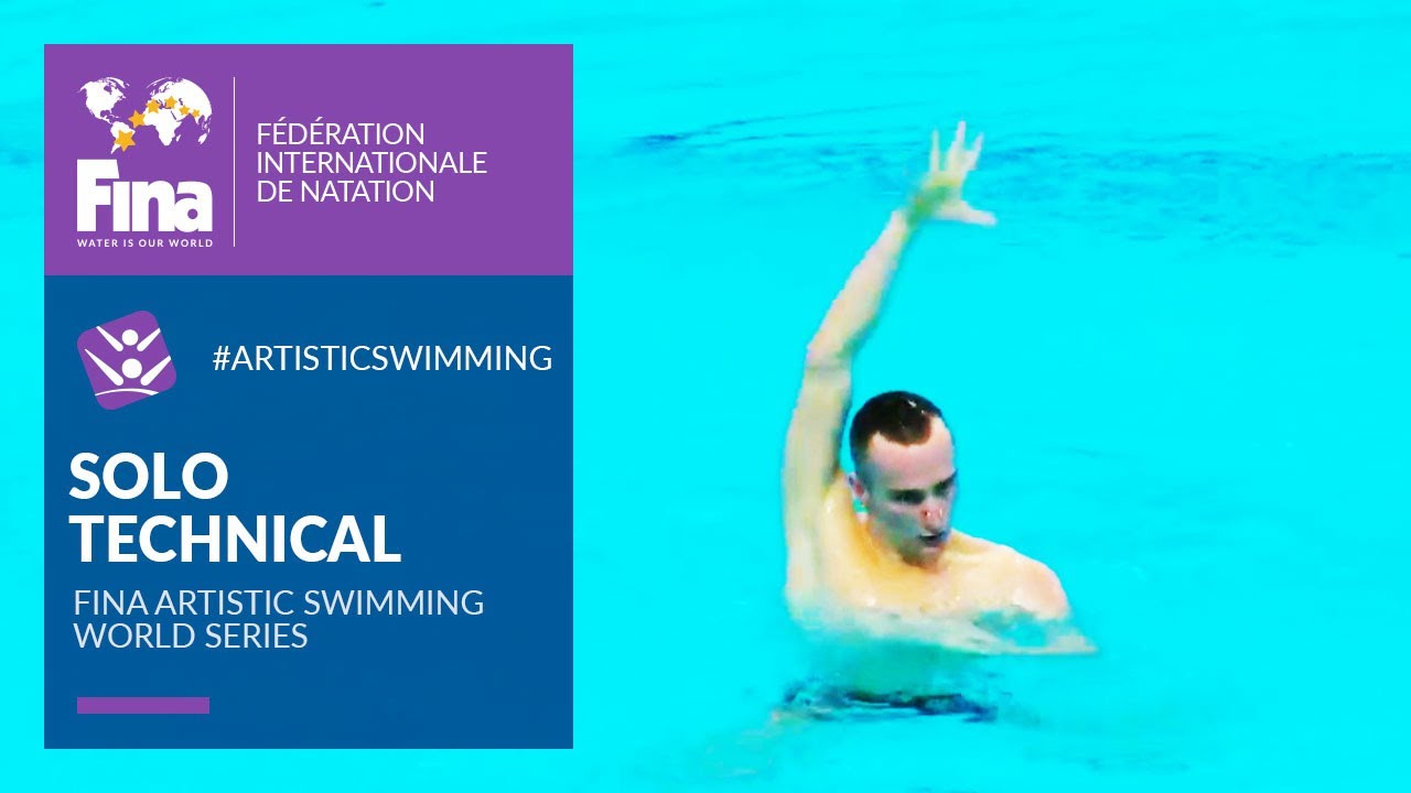 Aleksandr Maltsev 🇷🇺 Beautiful Solo Technical Performance | Artistic Swimming World Series 2021