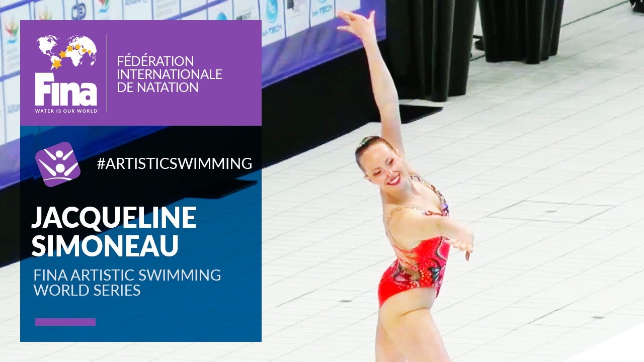 Jacqueline Simoneau – Stunning Solo Free Routine | Artistic Swimming World Series 2021