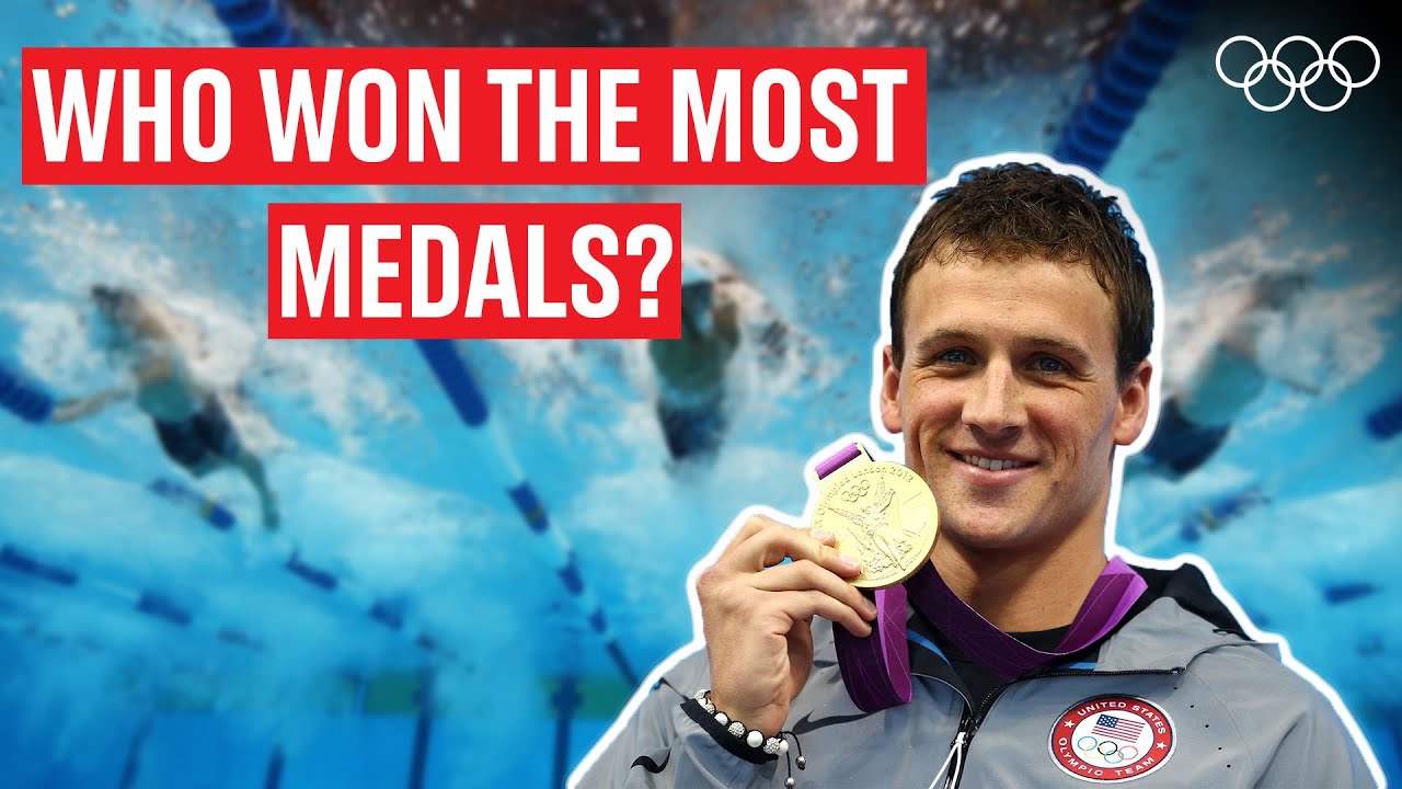 Most medalled Male swimmers in Olympic History | Olympics