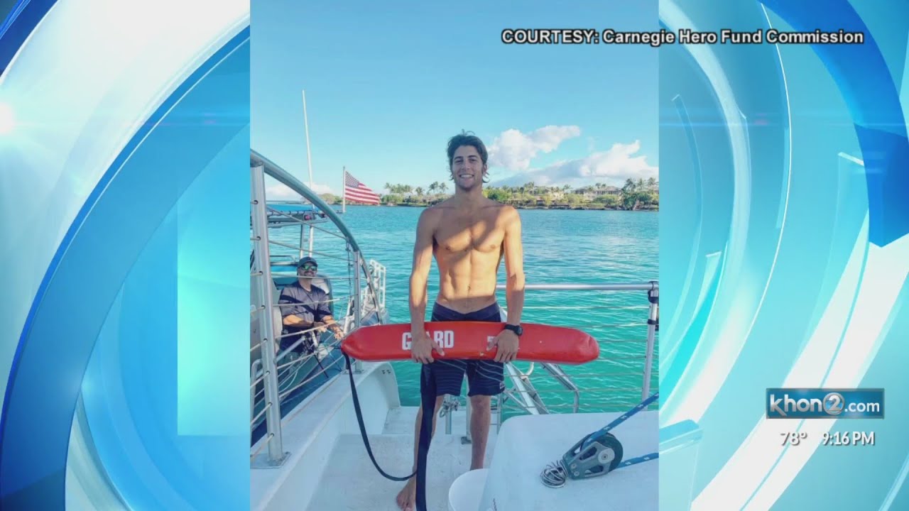 Big Island Man Honored for Saving Life of Woman Bit by Shark | KHON2 News