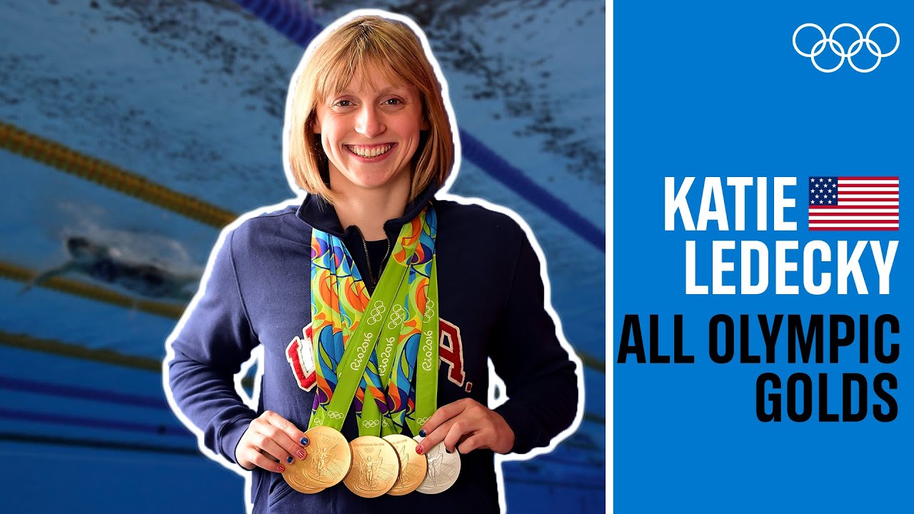Katie Ledecky 🇺🇸 Five-Time Olympic Gold Medallist | Olympics