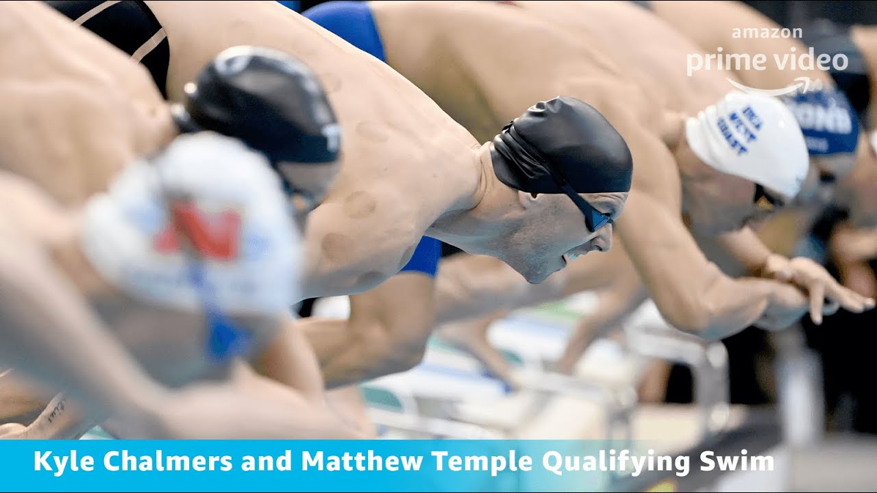 Kyle Chalmers and Matthew Temple Qualifying Swim | 2021 Australian Swimming Trial | Amazon Original