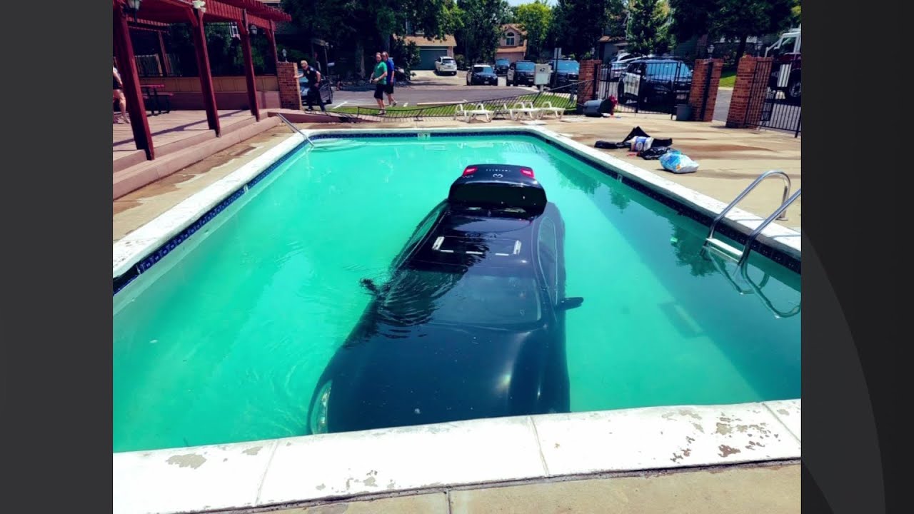 Driver With Learner’s Permit Drives Directly Into Swimming Pool In Lakewood | CBS Denver