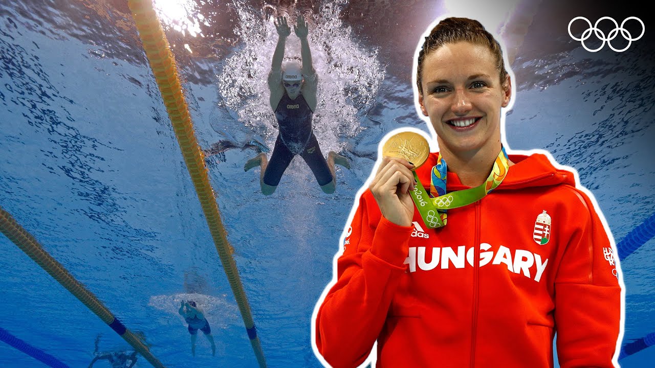 Every Katinka HosszÃº 🇭🇺 Gold Medal Race at Rio 2016! 🏊‍♀️ | Olympics