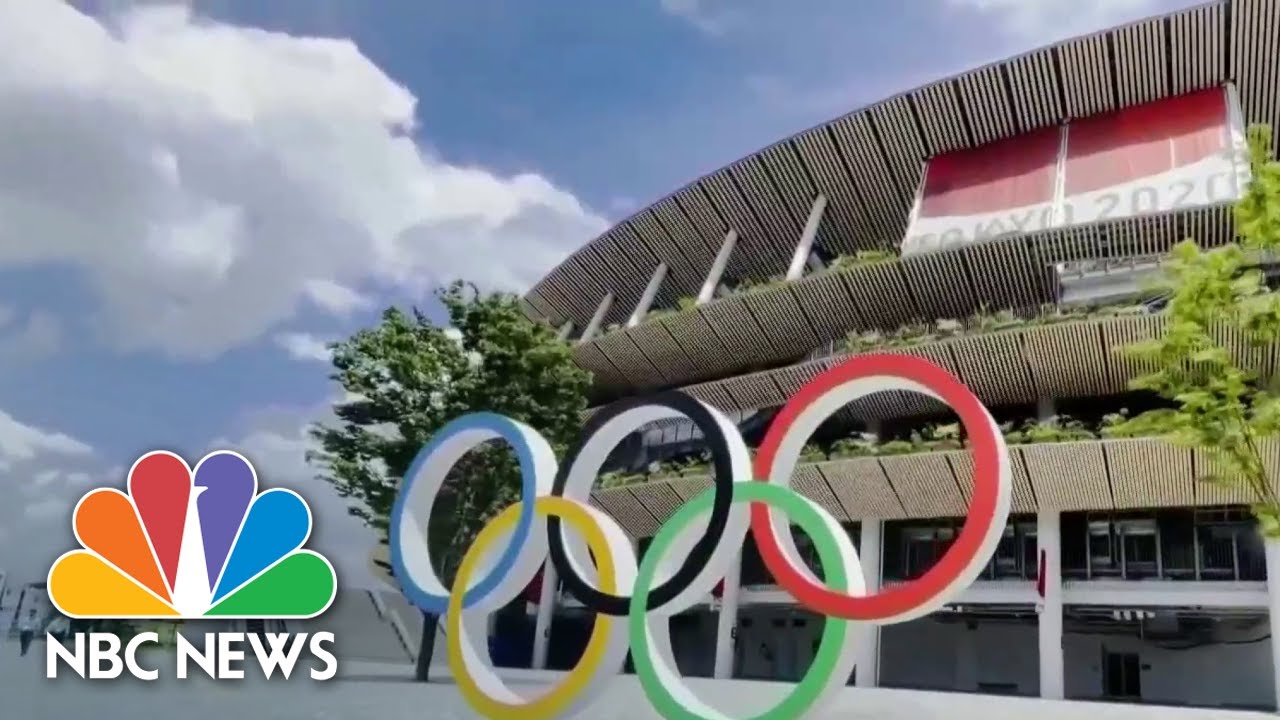 Inside Look at COVID Precautions at Tokyo Olympics Swimming Venue | NBC News