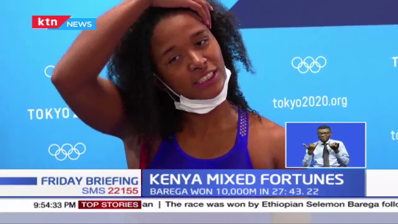 Kenyan Swimmer Emily Muteti Exits Tokyo 2020 Olympic Games with a Smile after Finishing 4th in Her Heat | KTN News Kenya