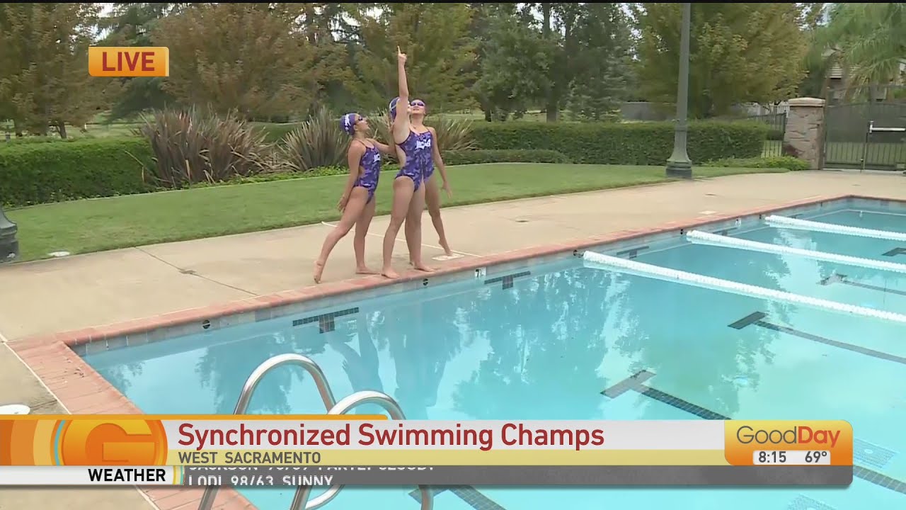 Local Synchronized Swimming Champions | Good Day Sacramento