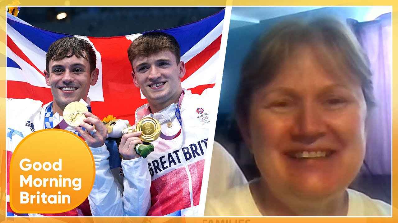 Matty Lee’s Parents Reveal ‘Very Emotional’ Moment Their Son & Tom Daley Won Olympic Gold | GMB