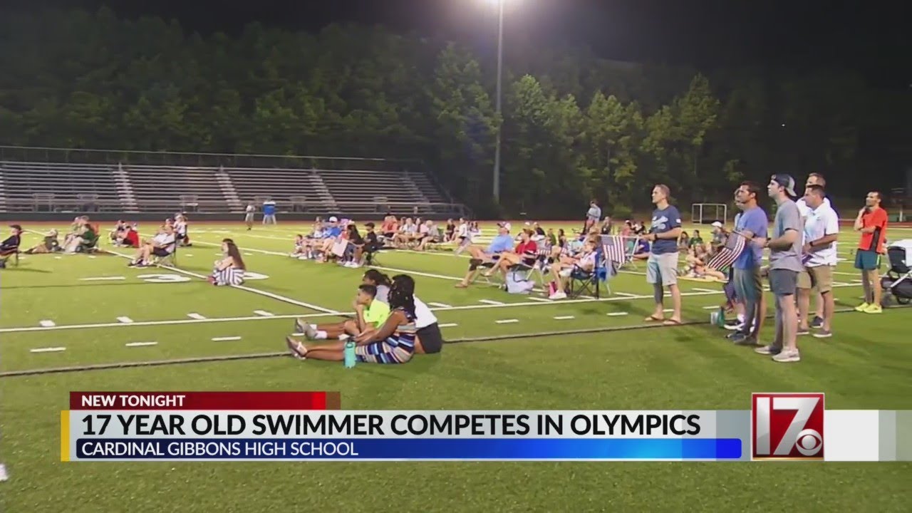 Spectators Unable to Watch Cary Swimmer in Olympics During Watch Party | CBS 17