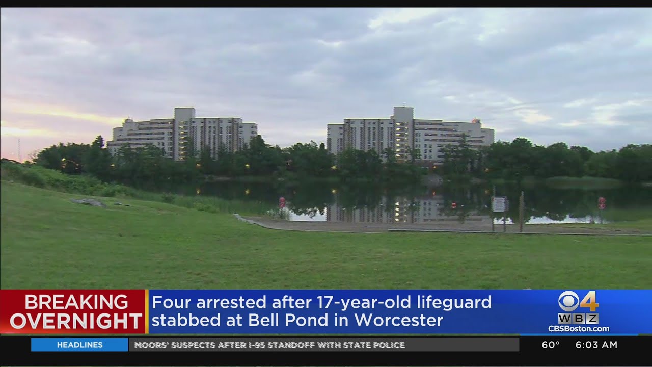 Teen Lifeguard Stabbed After Group Asked To Stop Smoking And Drinking At Worcester Pond | CBS Boston