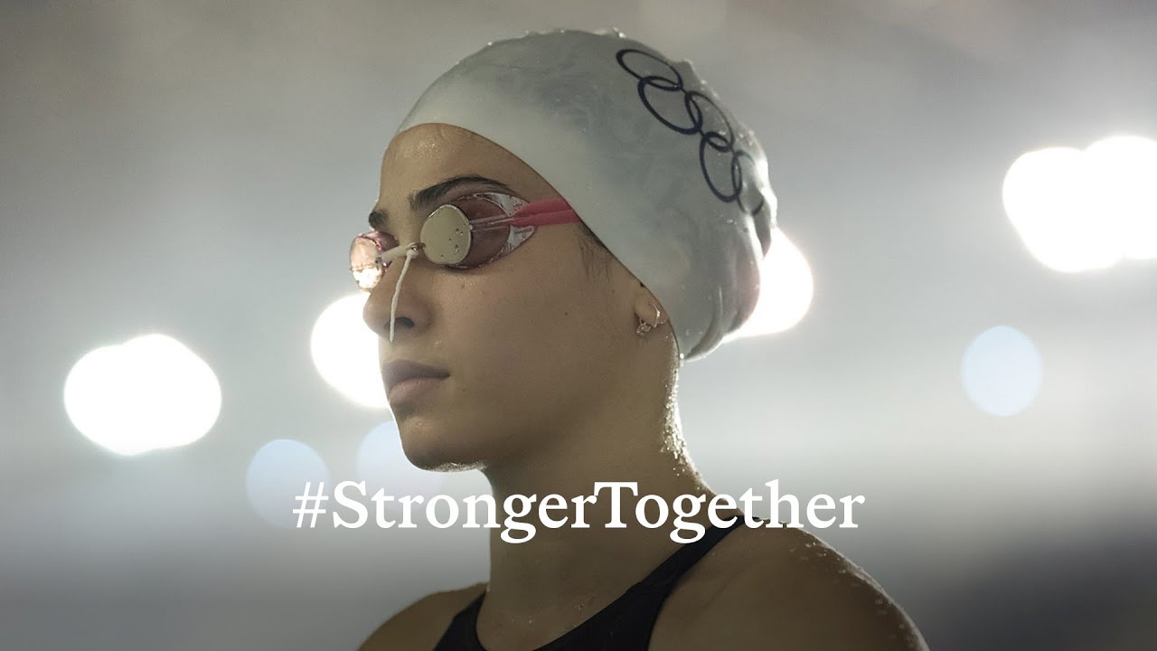 â€œWe chose to keep our dreams aliveâ€ Yusra Mardini | #StrongerTogether | Olympics