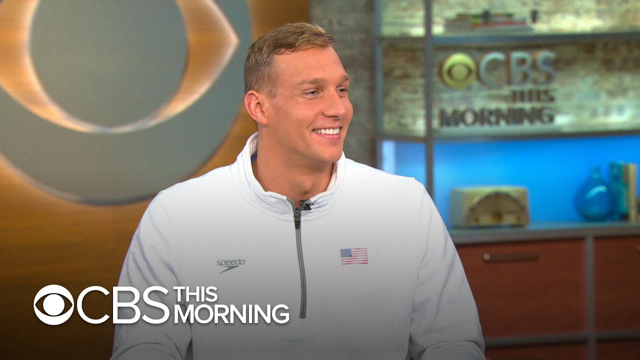 Five Time Gold Medalist Caeleb Dressel on Olympic Accomplishments in Tokyo | CBS This Morning