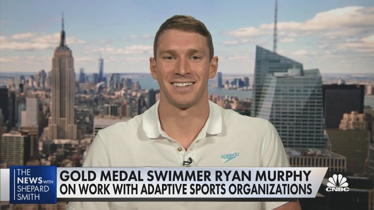 Gold Medal Swimmer Ryan Murphy on Olympics, Adaptive Sports Organizations | CNBC Television