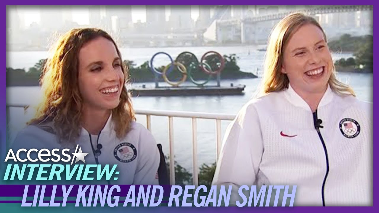 Lilly King & Regan Smith Gush Over Their Olympic Medals | Access