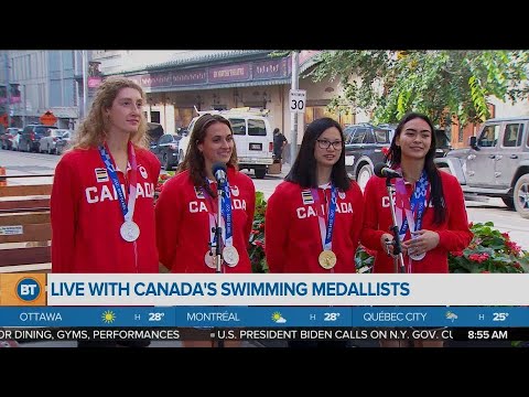 Live With Canadaâ€™s Swimming Medalists | Breakfast Television