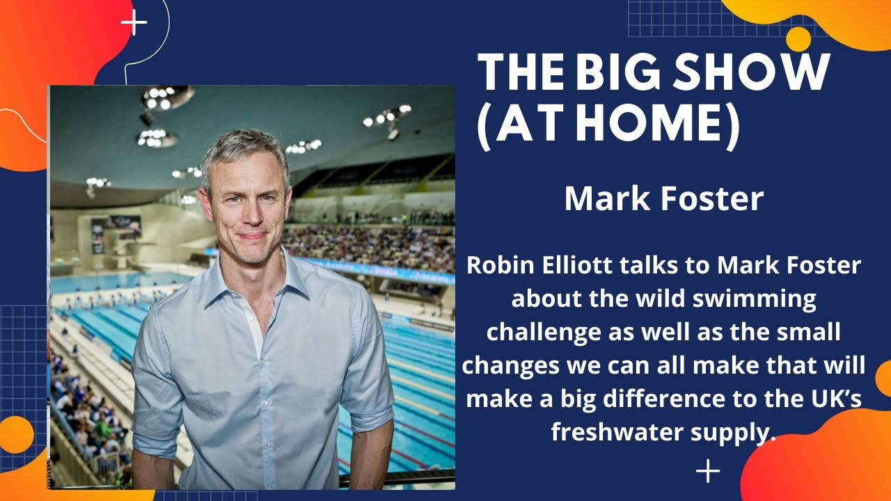 Robin Elliott meets Former Olympic Swimmer Mark Foster
